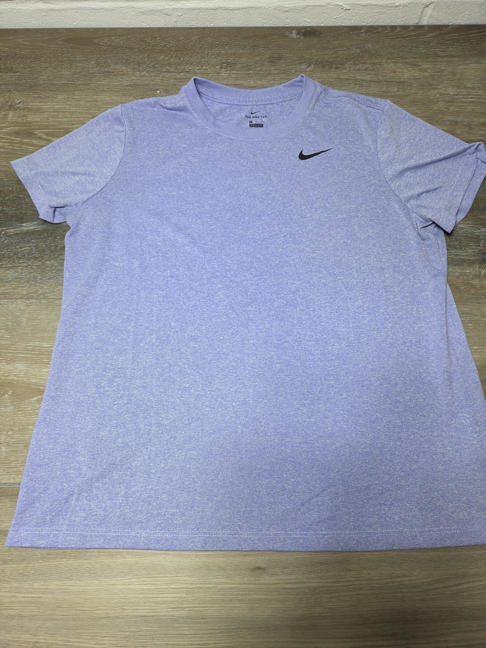Nike Dri-FIT The Nike Tee Athletic T-Shirt Men's L Purple Heather